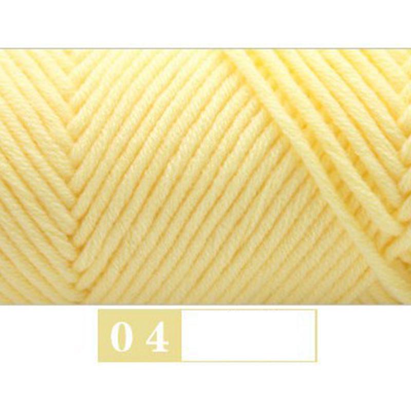 Vogue Milk Cotton Yarn Cord Fashion 8Ply Home For for Diy Knitting Scarf Handmade Accessories Sewing Line Crochet Thread