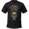 Bands and Bones The King of The Dead 3 Gothic Men's T-Shirt