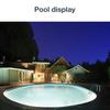 LED Underwater Light RGB Waterproof Anti-corrosion Floodlight Lamp for Fountain Aquarium Swimming Pool 12V