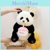 Panda Cake Plush Toy For Kids Birthday Gift With Soft Pp Cotton Filling