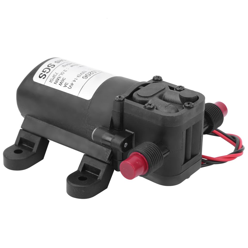 Membranpumpe Mikro DC Elektrisch 73PSI 3.5LMIN G12in 12V36W Hydraulische Ausrüstung