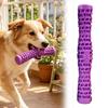 Dog Chew Stick Toy Squeaky Dog Teething Toy Textured Teeth Cleaning Dog Stick Toy for Aggressive Chewers