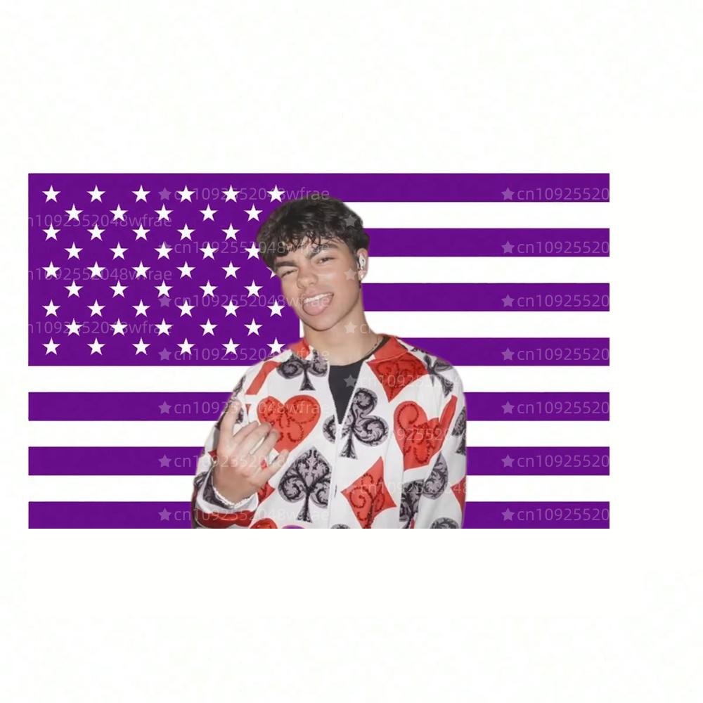 

1PC MMalachi Barton Pink American Flag Tapestry Youth Dormitory Bedroom Fan Gift Wall Durable Decoration 74x94cm(29x37in)