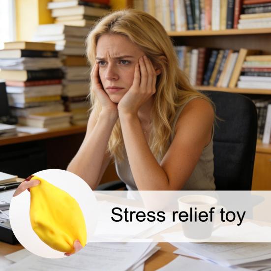 8Pcs Sugar Squeeze Toys, Soft TPR Stress Relief Fidget Toy for Adults, Anxiety Calming Sensory Toys, Party Gift