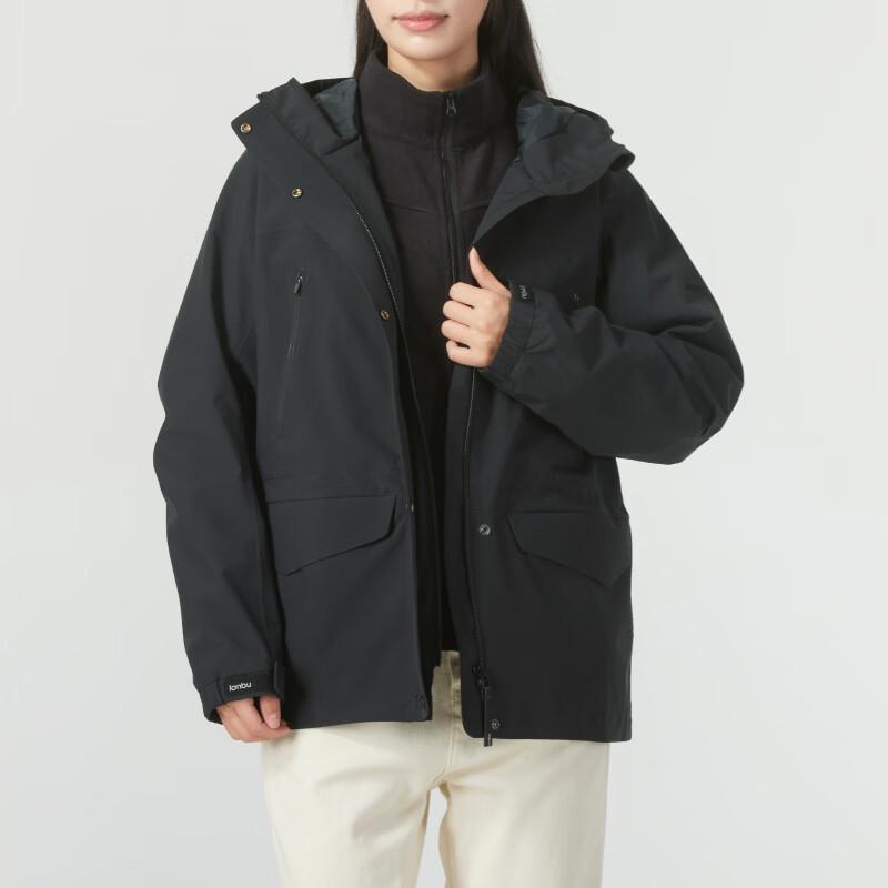 Lanbu Women s 3-in-1 Winter Outdoor Jacket 2XL