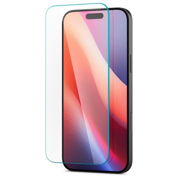 Szkło hartowane do iPhone 15 Spigen - 9H, full cover, 1szt. 0,2mm
