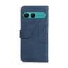 For Sony Xperia 10 VII Leather Phone Case Stand Wallet with Bi-colour Splicing Design