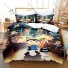Cool Anime Ranking of Kings Bedding Set Duvet Cover + 2 Pillowcases Lovely Cartoon Pattern Comfortable Bed Linens