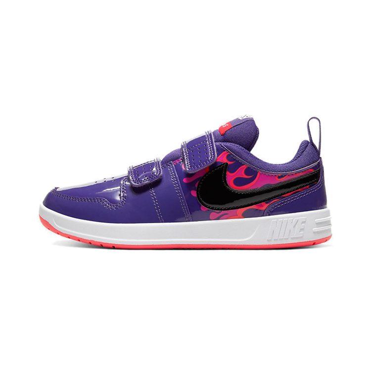 Nike Pico 5 Auto Low top Sports Casual Shoes Flame Purple Children Aged 3 7 Years Old CQ3786-500