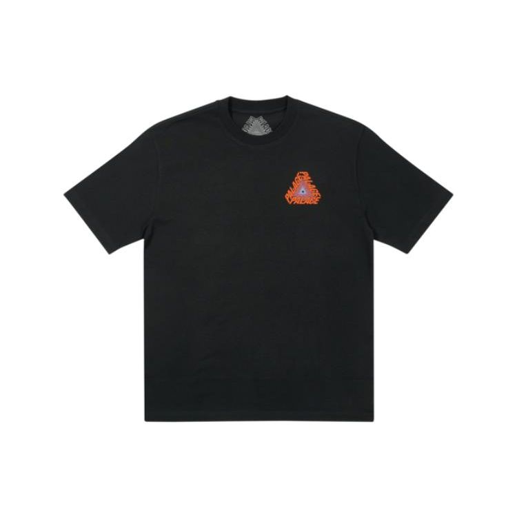 Palace P3 Bare Times T-Shirt Black Unisex Tops P22TS360