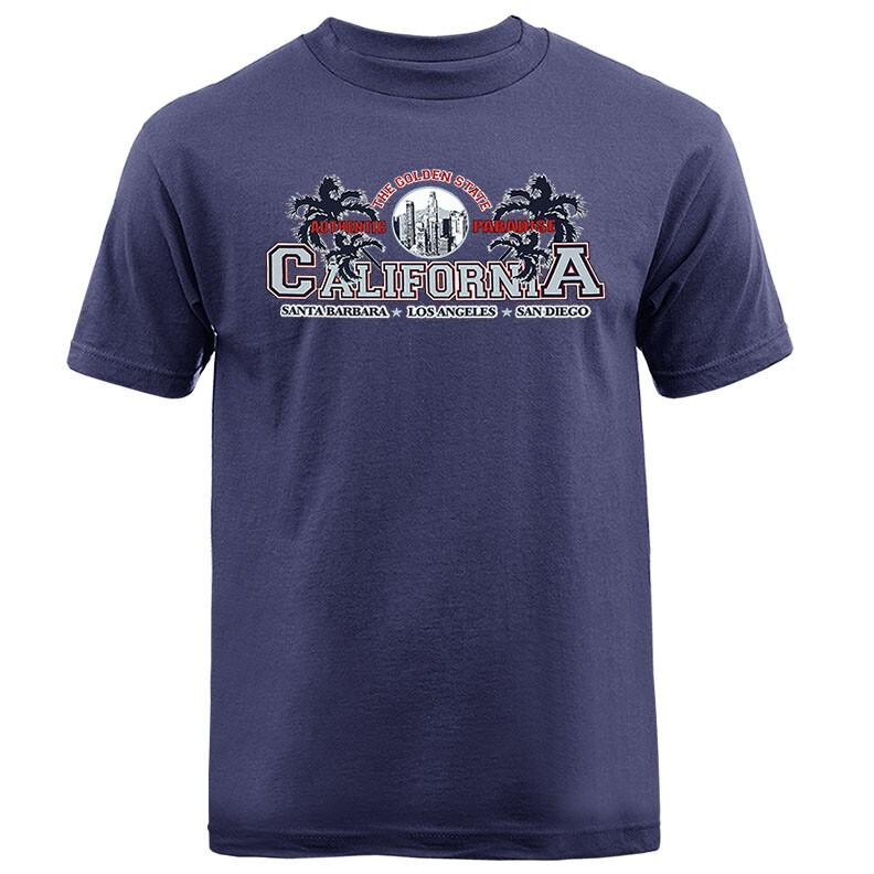 Республика Золотого штата Калифорния Cali Life Лос-Анджелес Графическая футболка Унисекс футболка S
