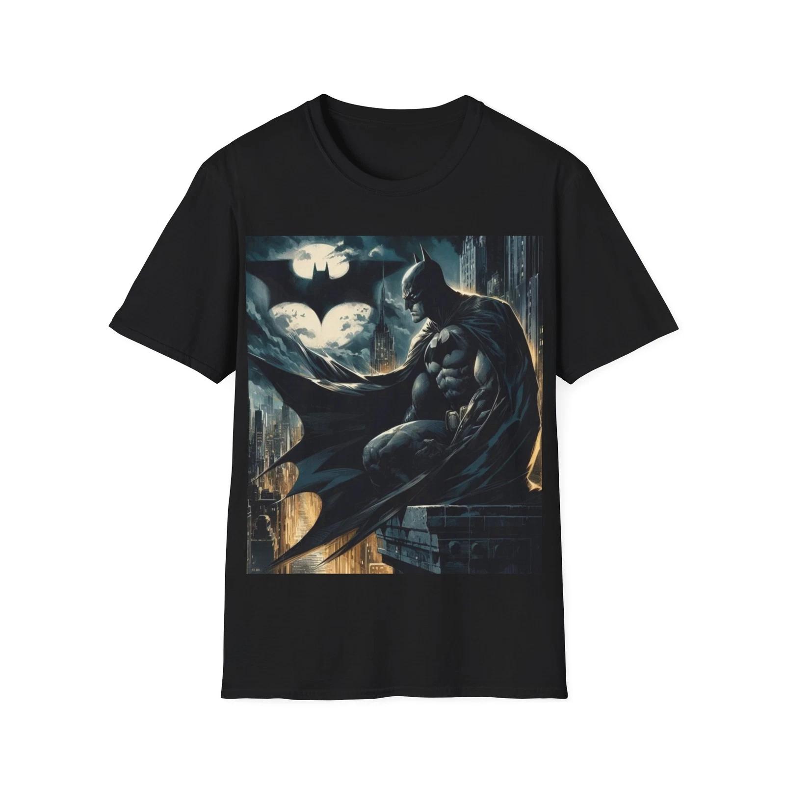Batman T-Shirt – DC Comics Dark Knight Graphic Tee 4XL