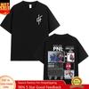 Le Monde Chico T Shirt PNL Album French Rapper Graphic Print Tshirt Unisex Unisex Hip Hop Fashion Short Sleeve Tee Shirt Streetwear
