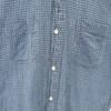 RRL Check Pattern Long Sleeve Hidden Button Down Shirt XS Blue Men's Used