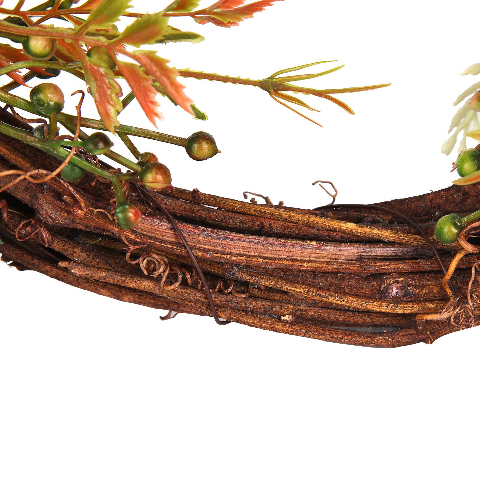 Artificial Flower Wreath Simulation Peony Door Hanging Garland Festivals Party Decoration