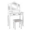 Dressing Tables Artiss Dressing Table With Mirror White