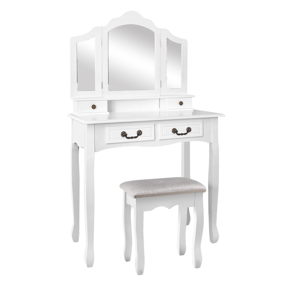 Dressing Tables Artiss Dressing Table With Mirror White