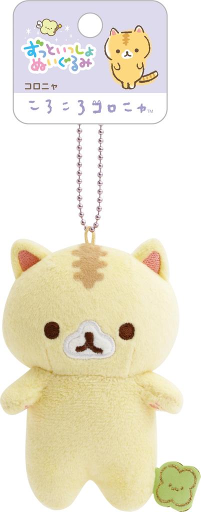 Universe Zutto Issho Plush Toy Korokoro Koronyah Colonya MV43001 H105 x W65 x D60mm San-X