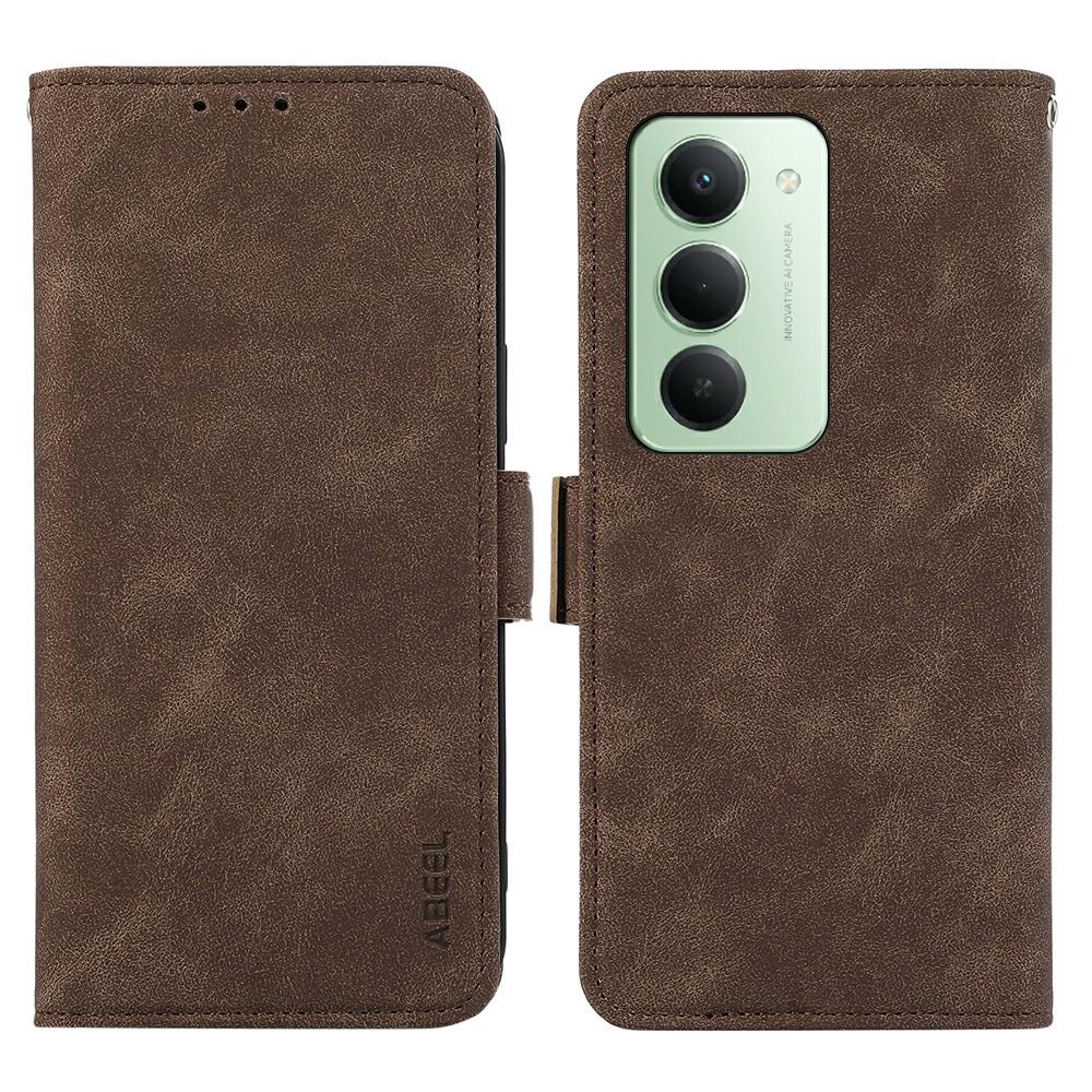 For Xiaomi Redmi 15 4G (EU) (171mm) Case PU Leather Folio Stand View RFID Blocking Phone Cover