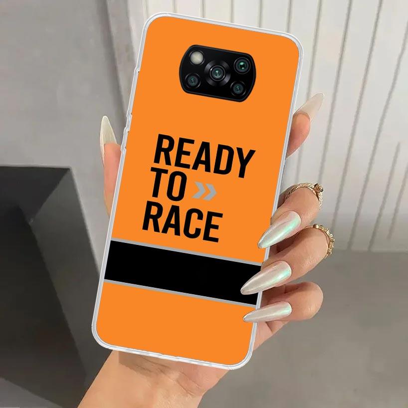 Ready To Race Phone Case for Xiaomi Poco X5 X6 X7 Pro F7 Ultra M7 Redmi 15 15C 13 13C 12 12C 10 10A 10C 9 9A 9C 9T Shell Poco X7