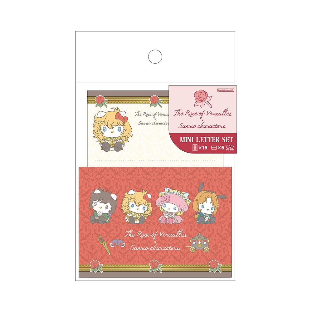 

Канцелярские принадлежности Sunstar Movie version Rose of x Sanrio Characters Letter Set Mini B S8907994 [Версаль]