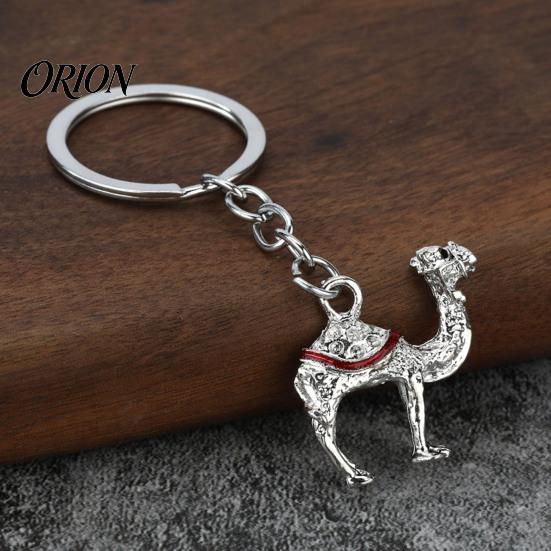 Metal Key Chain Alloy Camel Keychain for Backpack, Animal Shaped Shape Pendant Keyring Pendant, Handbags Backpack Decorative Accessories Travel