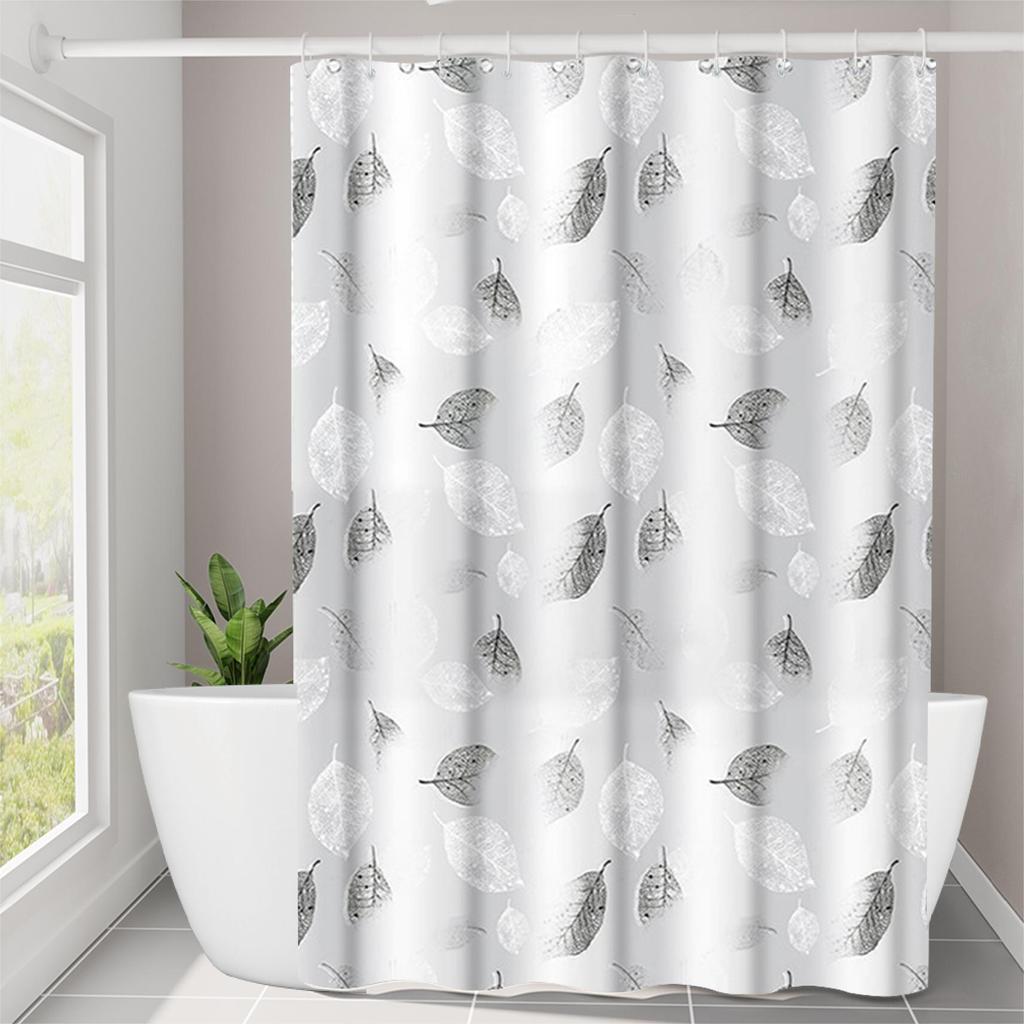 Bathroom Waterproof Shower Curtain Liner 180x180 PEVA Fabric 10 Colors