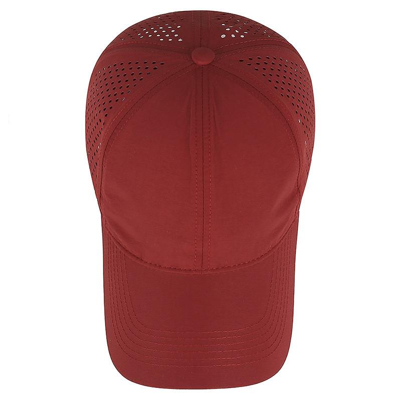 Adjustable Summer Baseball Cap With Laser Ventilation For Men And Women