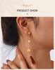 Bead Ball Earrings, Stainless Steel Women Earring Gold Plated, Beaded Hoops Huggie Jewelry