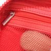 Small Fresh Macaron Cosmetic Bag Large Capacity Girl Series Storage Handbag Travel Cosmetic Handbag Portable Contrast Color