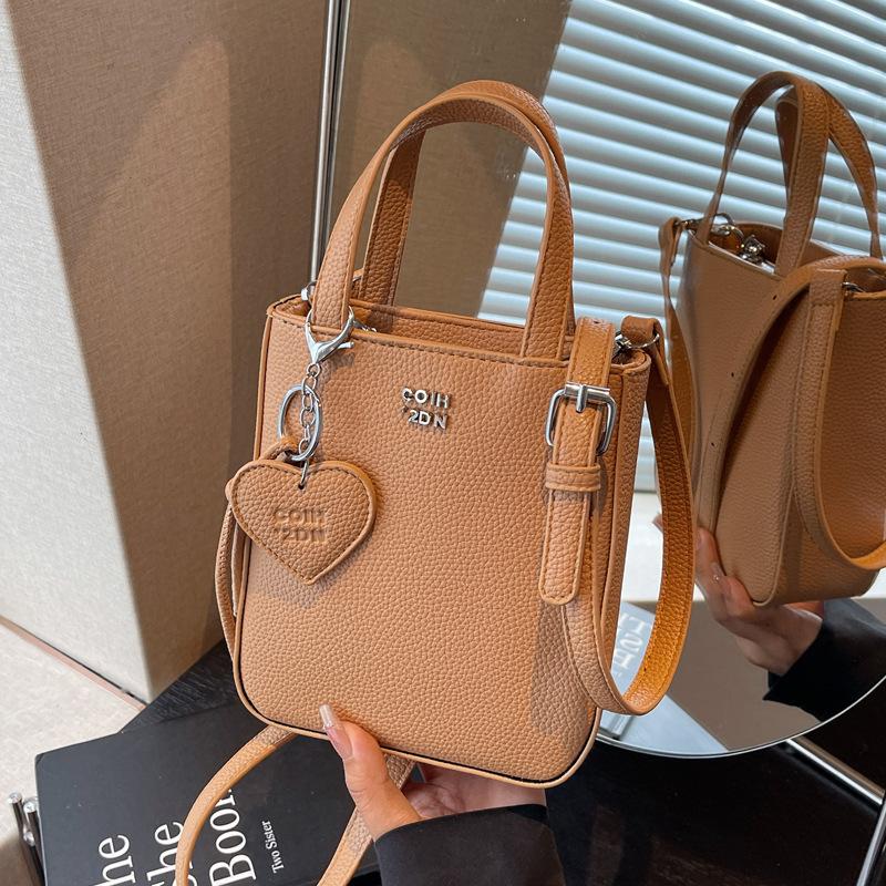 Small Mobile Phone Bag Women 2025 Summer New Simple Portable Messenger Bag Casual Simple Fashion Travel Small Square Bag