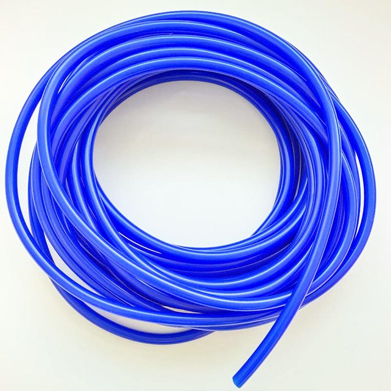 Industrial Grade High-Temp Resistant Silicone Tube, Blue, ID 2-25mm, Vacuum Soft Hose, Silicone Rubber Capillary