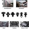 190 Stück Auto Befestigungsclips 6 Größen Kunststoff Befestigungselemente Set Auto Zierleisten Panel Clip Gemischt Auto Karosserie Stoßstange Nieten Set