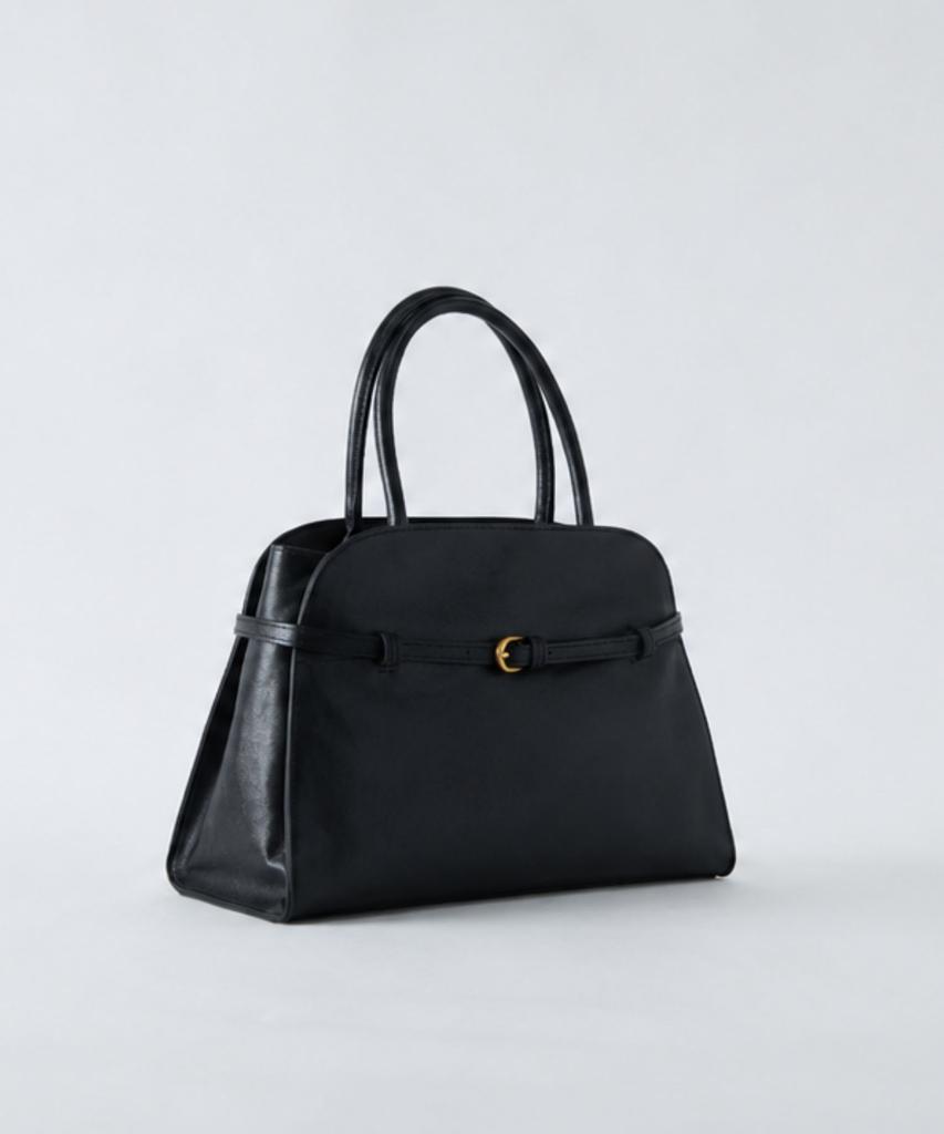 Ecoe E.C.O.E Heritage Buckle Bag - Midnight Black