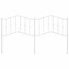 Replacement Headboard Metal White 160 Cm