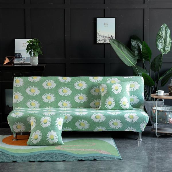 Elastisk sammenleggbar sovesofatrekk Alt-inkludert Tight Wrap Sofa Håndkle Sofatrekk Glidetrekk uten armlen Housse De Canap