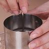Cake Ring Mold Stainless Steel Seamless Round Mousse Cake Molds with Pushers And Lifters Kitchen Baking Tool for Home Bakery Use