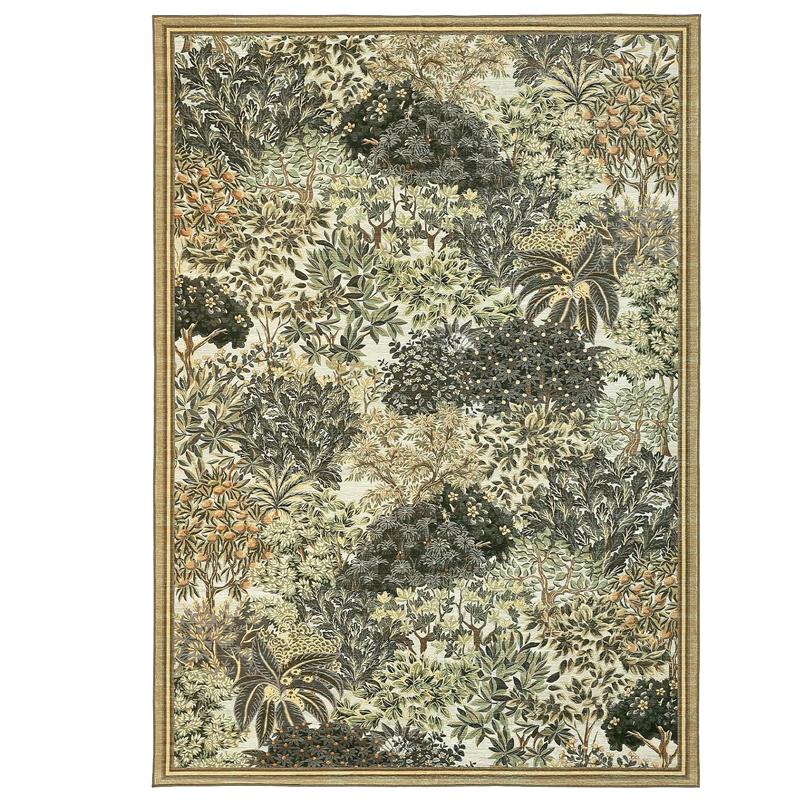 Living Room Carpet Non-slip Machine Washable Floor Mat Forest Plant Rug Large Area Bedroom Bedside Mats Home Decoration Carpets