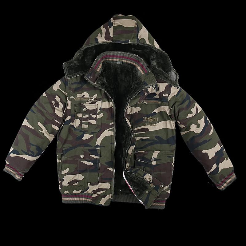 Men s Fleece-Lined Short Work Padded Jacket 190