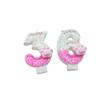 Creative Design Pink Cat Claw Digital Candle Birthday Candle Romantic Variety Specification Children's Cake Decoration Ornaments