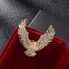 Reclaimed eagle brooch, personalized creative metal badge, accessory, collar badge, medal, suit pin, decoration item