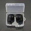 1Pair Durable Earplugs Classic Portable Texture Waterproof Soft Earplugs