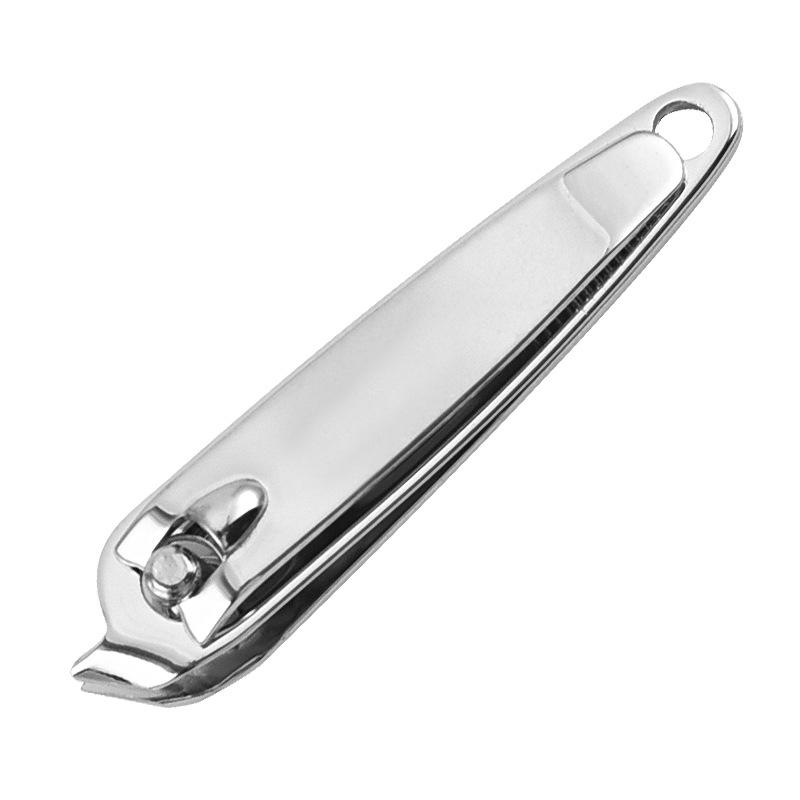 Carbon Steel Nail Clippers - Portable 118° Angled Manicure Tool