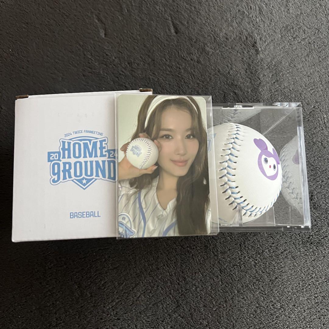 

[Б/У] TWICE HOME9ROUND Фан-встреча Бейсбол Сана Торговая карточка