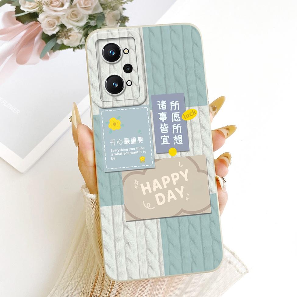 Cover For Realme GT Neo2 Case RMX3370 Silicone Luxury Fashion Cool Kawaii Cute Painted Casing For Realme GT Neo 2