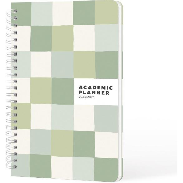 Sweetzer & Orange Academic Planner 2025-2026 – Student Planner for August 2025 to July 2026 – Weekly & Monthly Layout – Sturdy Cover & Stickers