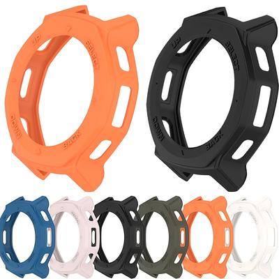 For Huami Amazfit T-Rex3 Pro 44mm Protector Case For Amazfit T-REX 3 Pro 44mm Frame TPU Armor Hollow Cover Protective Shell Case