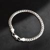 Copper 8/16/18/20/22/24 Inch 6mm Side Chain Necklace Bracelet For Woman Men Fashion Charm Wedding Jewelry