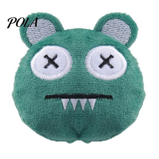 Gnaw-resistant Catnip Toy Plush Ball Cat Toy, Chew Cute Embroidered Face, Stimulating Stuffed Kitten Teething for Indoor Cats Biting Patting