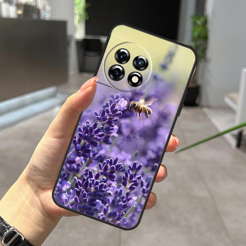 

Чехол с цветами лавандового цвета для OnePlus Nord CE 5 2 3 4 Lite N30 N20 OnePlus 15 13 12 11 9 10 Pro 10T 13R 15R OnePlus 12